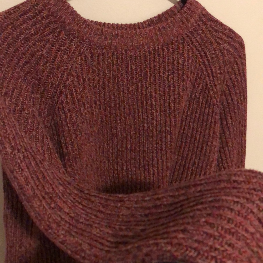 Dark pink H&M sweater